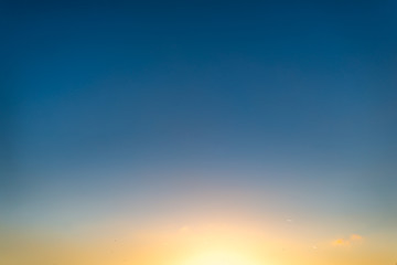 Fototapeta premium Minimalistic sunset photo