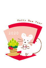 年賀状　お正月