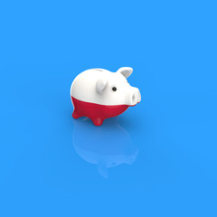 Piggy bank - 3D Illustration