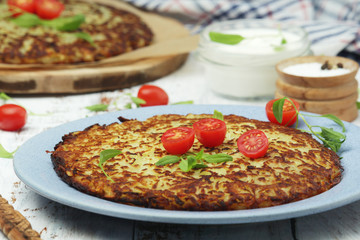 Rosti - Swiss dish made of grated potato