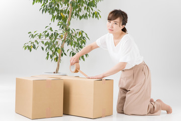 面倒な荷造り