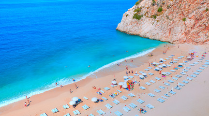 Obraz premium Colorful Hot Summer Landscape of Kaputas Beach