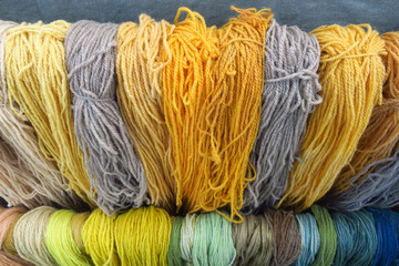 ecological woolen threads