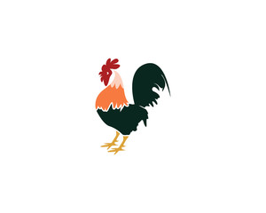 chicken logo image design vector illustration