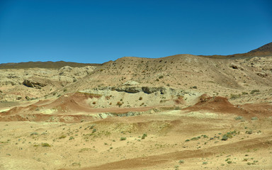 Plateau near the lake Khyargas Nuur