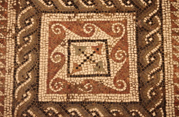 Ancient roman mosaic