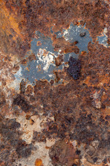 Old Weathered Rusty Metal Texture