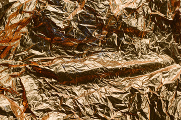 abstract textured golden foil background