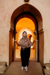 Tourist in Meknes Morocco