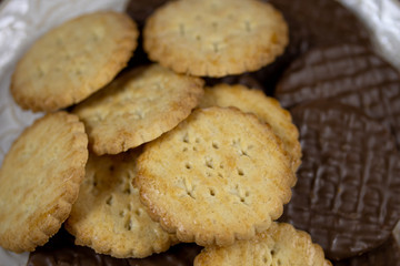 biscuits au chocolat et sablés