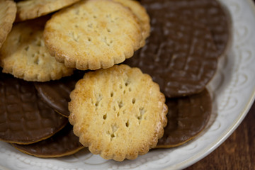 biscuits au chocolat et sablés