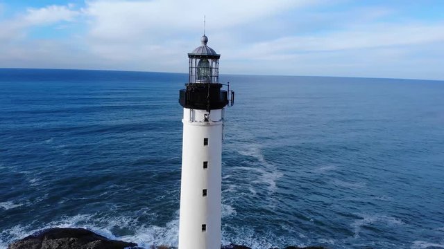 Leuchtturm am Meer (Biarritz)