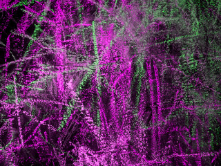 Abstract colorful neon gradient background. Chalkboard.