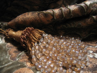 delicate tulle drape wedding