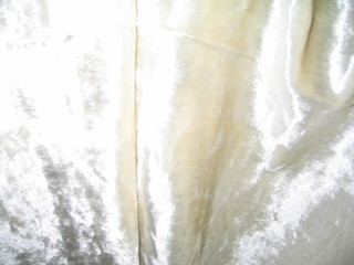 velvet pleated fabric