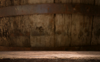 background of barrel shape, free, empty, space