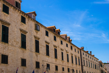 Fototapeta premium old building in dubrovnik old town