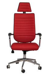 red office chair