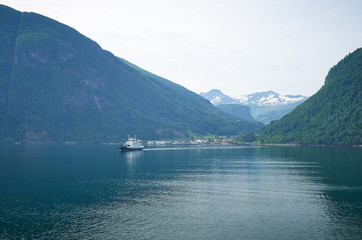 Norway fjord ferry 