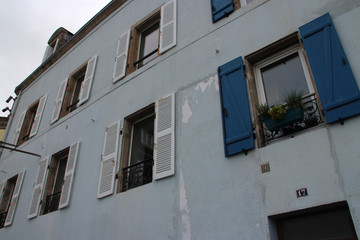 Fototapeta na wymiar building in douarnenez (brittany - france) 