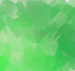 Fototapeta na wymiar Light Green vector polygon abstract backdrop. Polygonal abstract vector with gradient. Textured pattern for your backgrounds