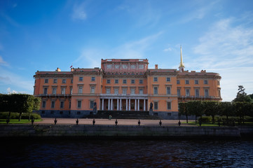 Castle in the city of St. Petersburg