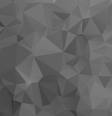 Fototapeta premium Vector Abstract geometric darkness black shape polygonal style