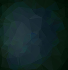 Vector Abstract geometric darkness black shape polygonal style