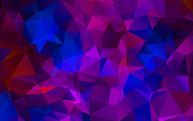 Light purple vector polygon abstract backdrop. Polygonal with gradient. Texture pattern for your backgrounds