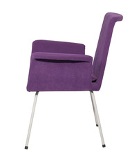 purple office chair...