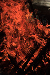 Fire, burning fire, fire wallpaper, fire effect