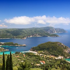 Fototapeta na wymiar Corfu landscape