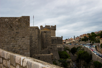 view of the old town dubrovnik