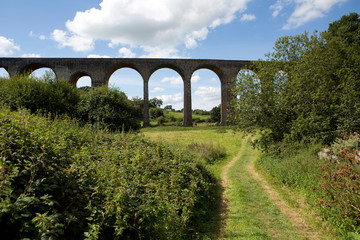 Pensford viaduct in Pensford, Somerset, UK