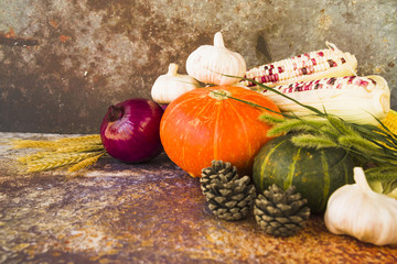 Composition with vegetables and timothy grass