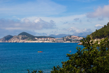 view of the island of lokrum dubrovnik