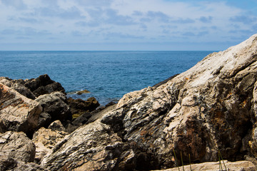 sea and rocks
