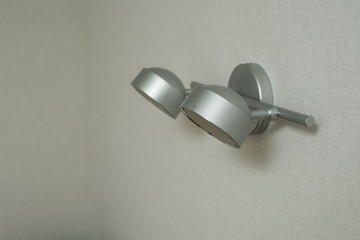 sconce lamp. lighting for the apartment. lamp on the wall