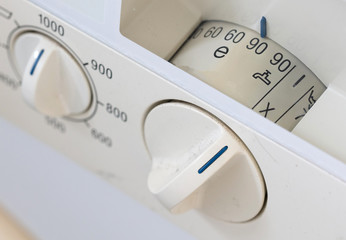 Old dirty washing machine