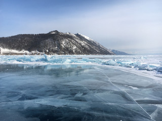 SIBERIE - LAC BAIKAL - GLACE 2019