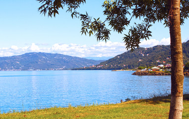 Landscape in Black sea coast Turkey