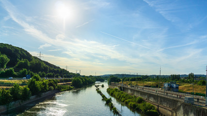 Die Schleuse Saarbrücken-Gersweiler
