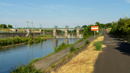 Die Schleuse Saarbrücken-Gersweiler