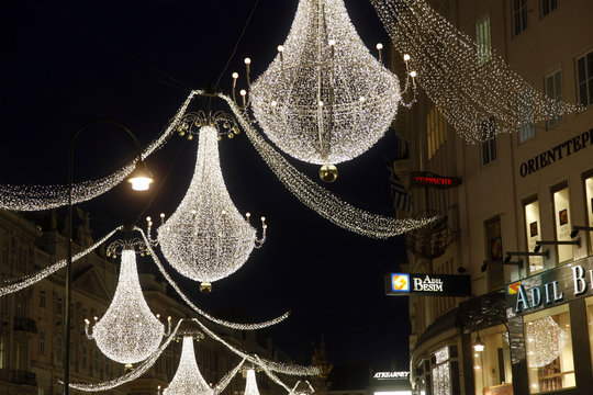 Christmas decoration in Vienna
