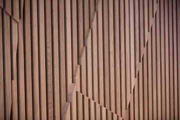 Modern abstract wooden architectural background