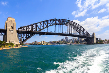 Naklejka premium Sydney Harbour bridge