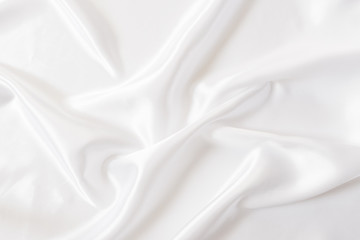 White satin fabric texture background