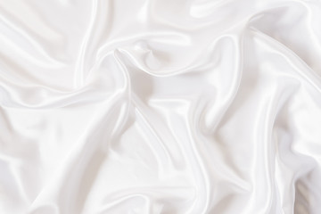 White satin fabric texture background