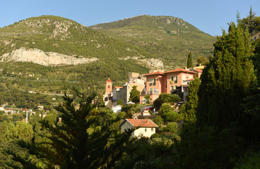 Roquebrune-Cap-Martin, Provence-Alpes-Cote d'Azur, France. Cote d'Azur of French Riviera.