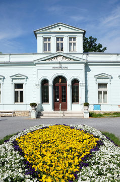 Marble baths in Lipik health resort. Lipik, Croatia 